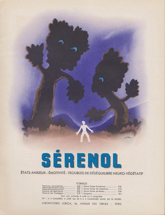 Pharmaceutical Ads 1930s France
