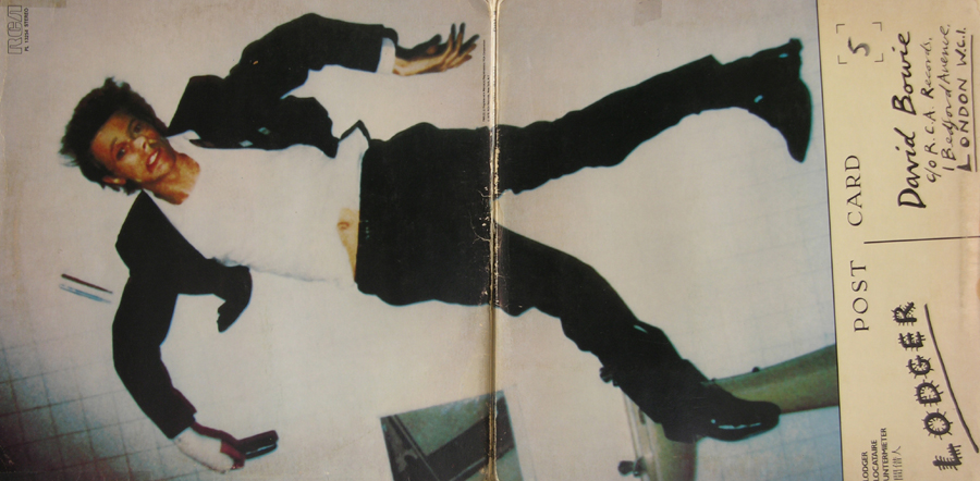 Derek Boshier, cover for David Bowie's Lodger (1979)