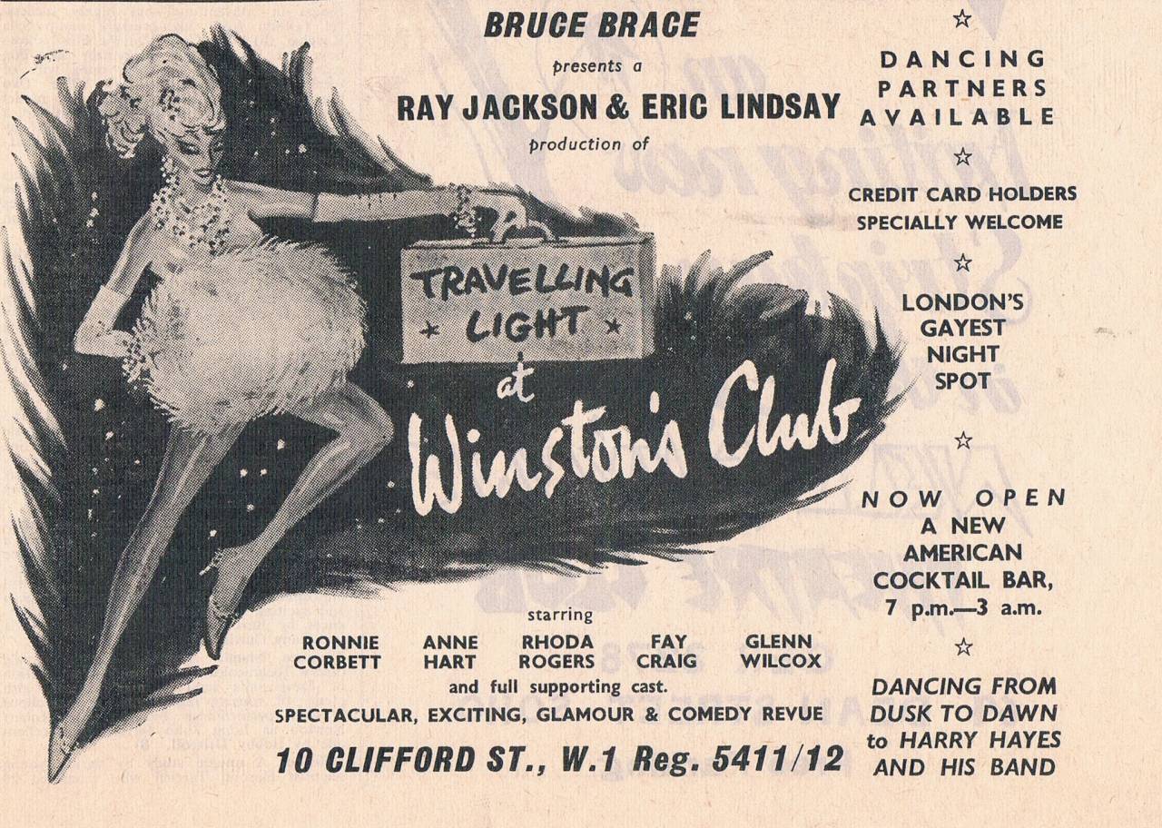 Winstons club soho lonbdon