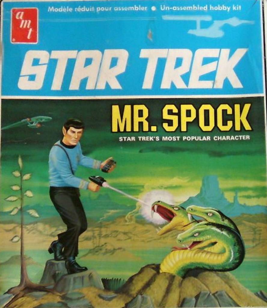 Star Trek models Mr Spock