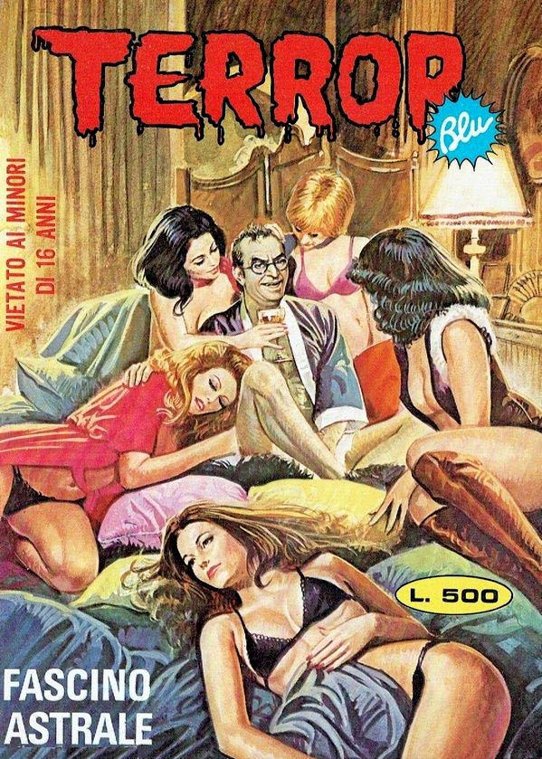 fumetti covers sex terror