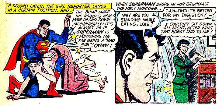 Lois Lane sex spanking