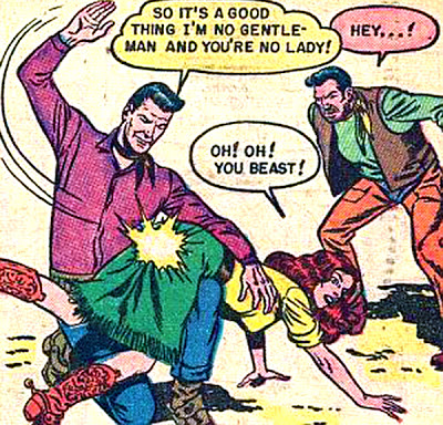spanking comic books