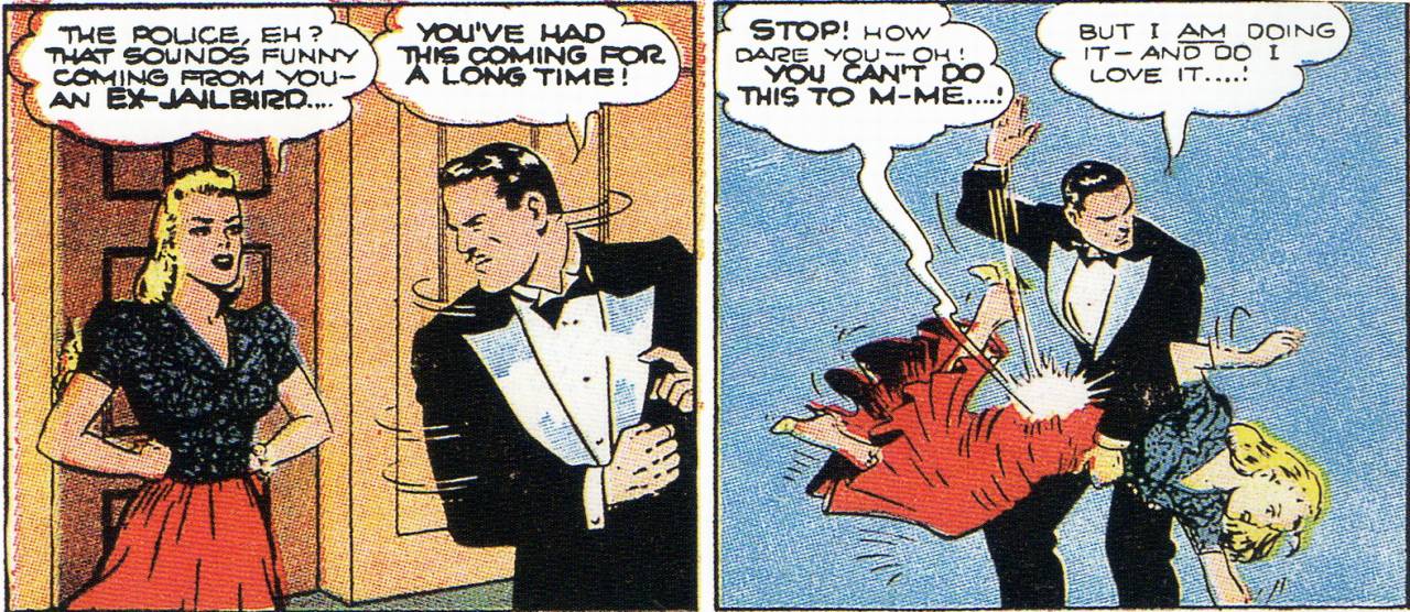 Women Being Spanked In Vintage Comic Books Flashbak