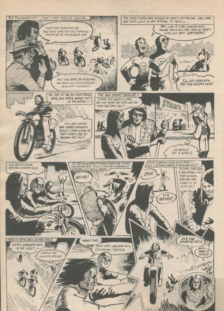 PINK FLOYD’S ‘DARK SIDE OF THE MOON’ COMIC BOOK TOUR PROGRAM 1975 