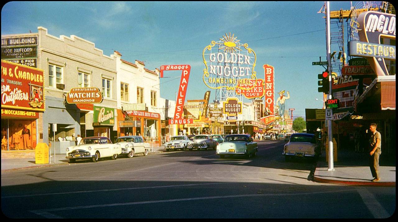 Fremont Street, Las Vegas 1955