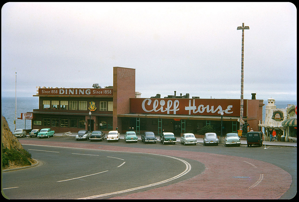 Whitney's Cliff House, San Francisco, 1954
