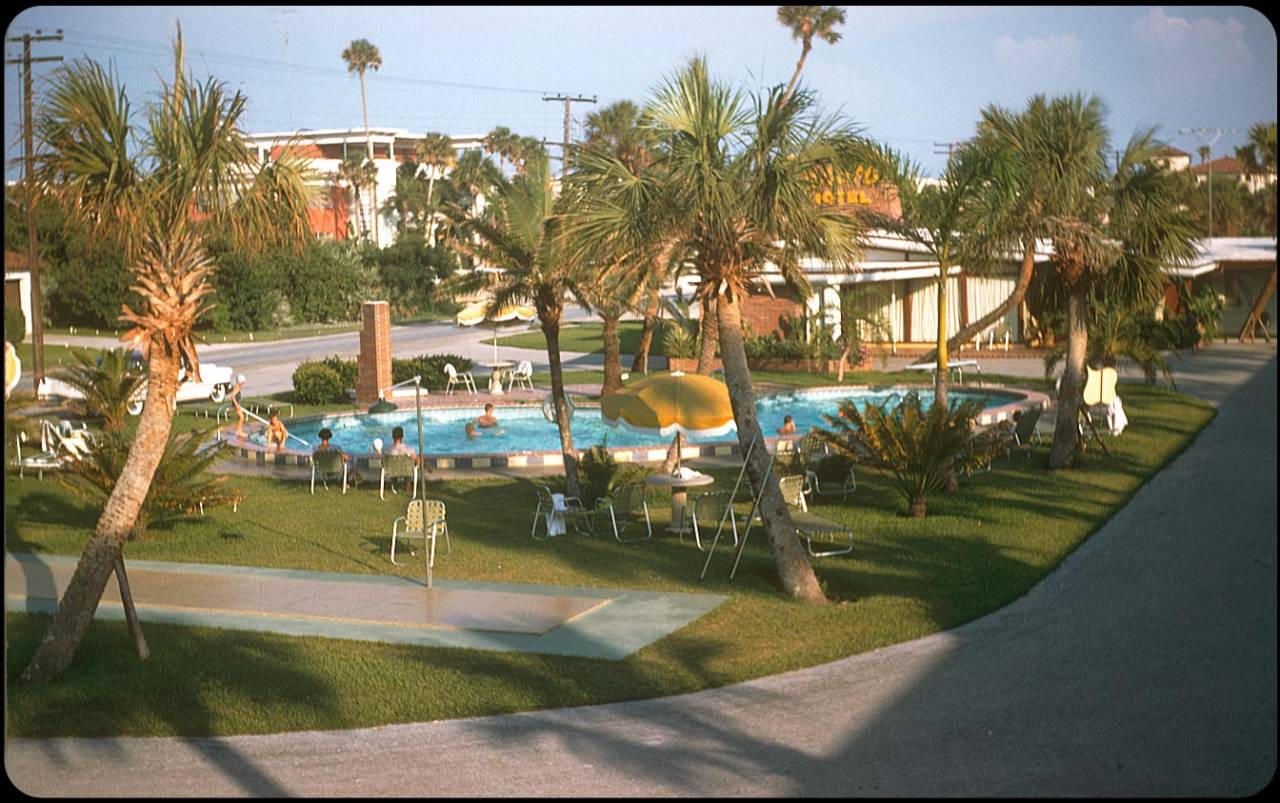 Sahara Motel, Daytona Beach, Florida - 1956