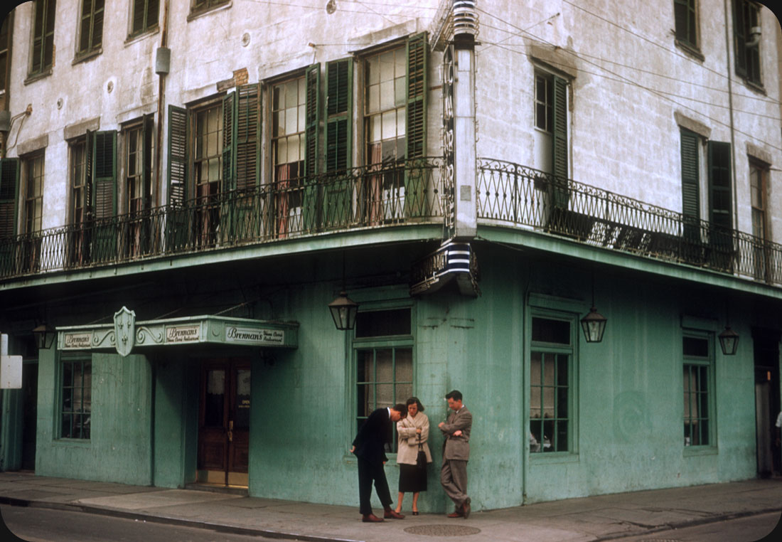 Brennans, New Orleans – 1953