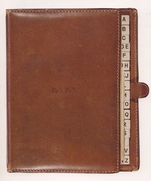 Marilyn Monroe list diary