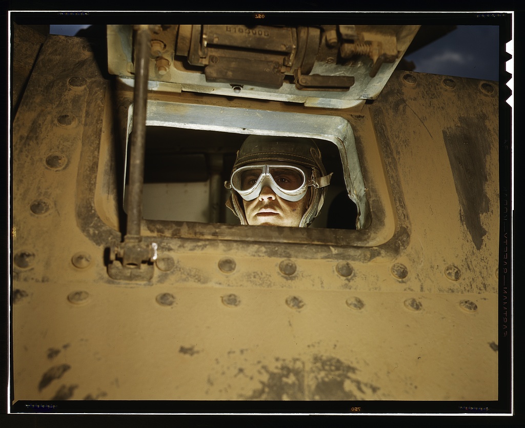 Tank driver, Ft. Knox, Ky.