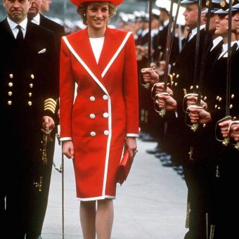 Princess Diana at Dartmouth Naval College, Devon, Britain - Apr 1989 ...