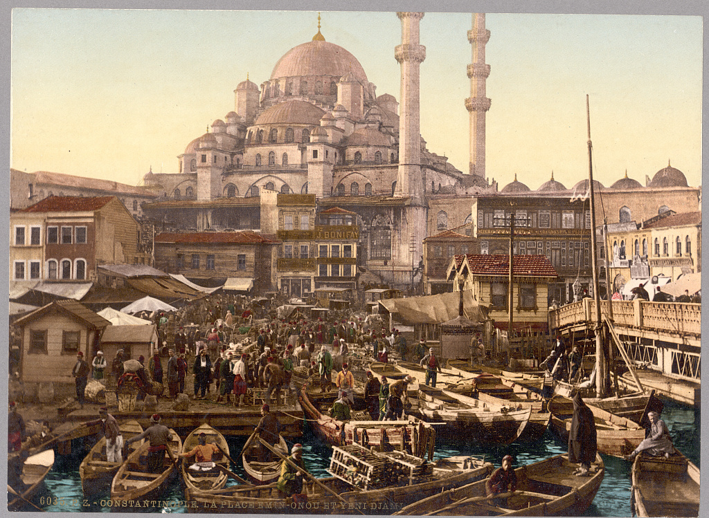 Istanbul Constantinople 1890 Photochrom
