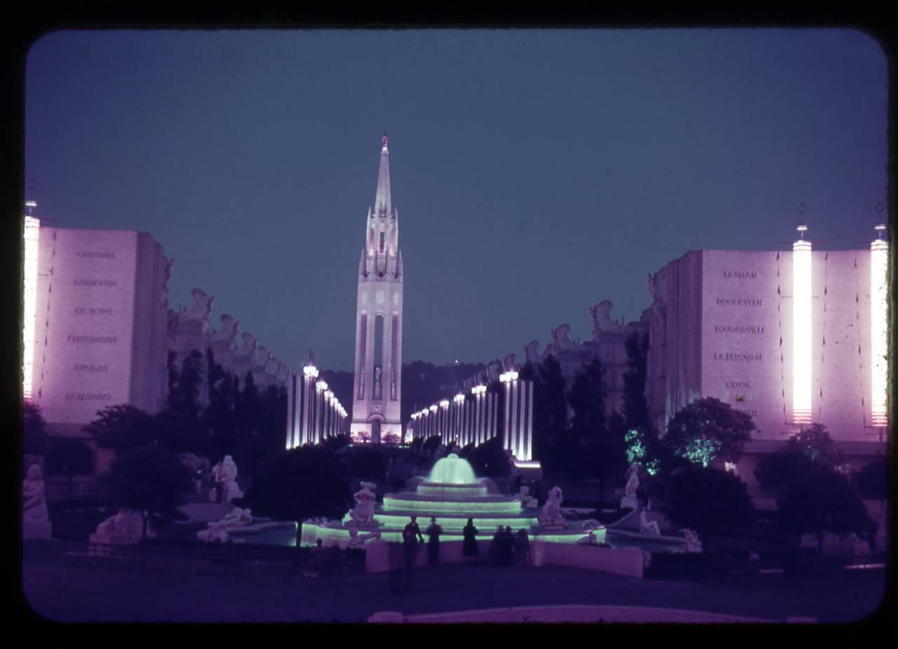 1939 Golden gate International Exposition at Treasure Island