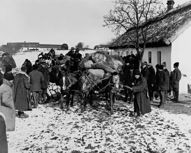 Eviction. Odessa region., P. Malchevitsy. Date: 1930