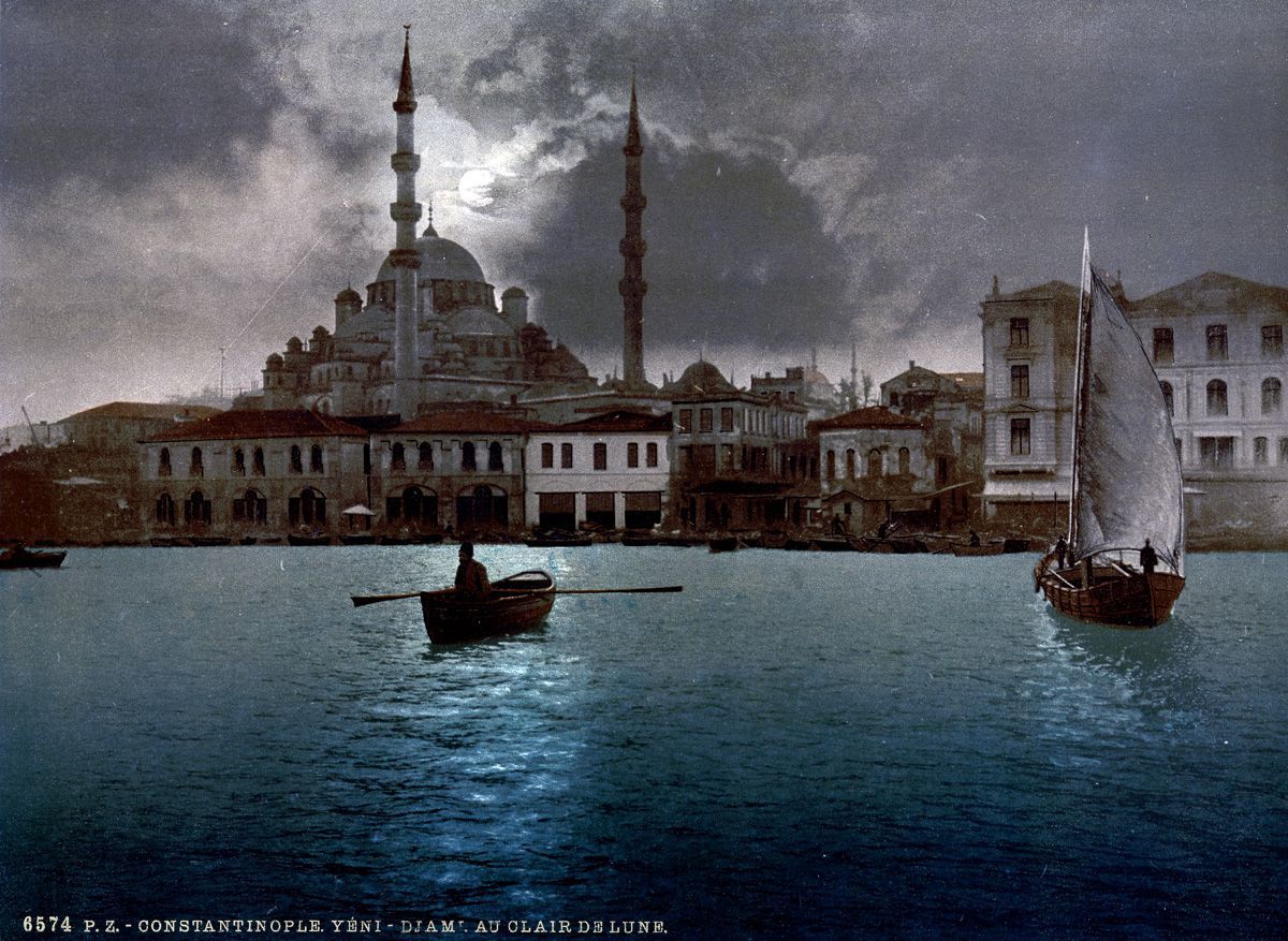 Photochroms of Istanbul Yeni Cami