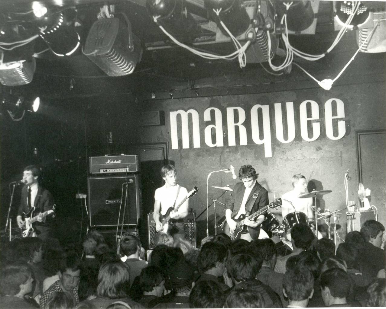 The Chords - Marquee Club London, 1979 - Soho © photo by Paul Wright