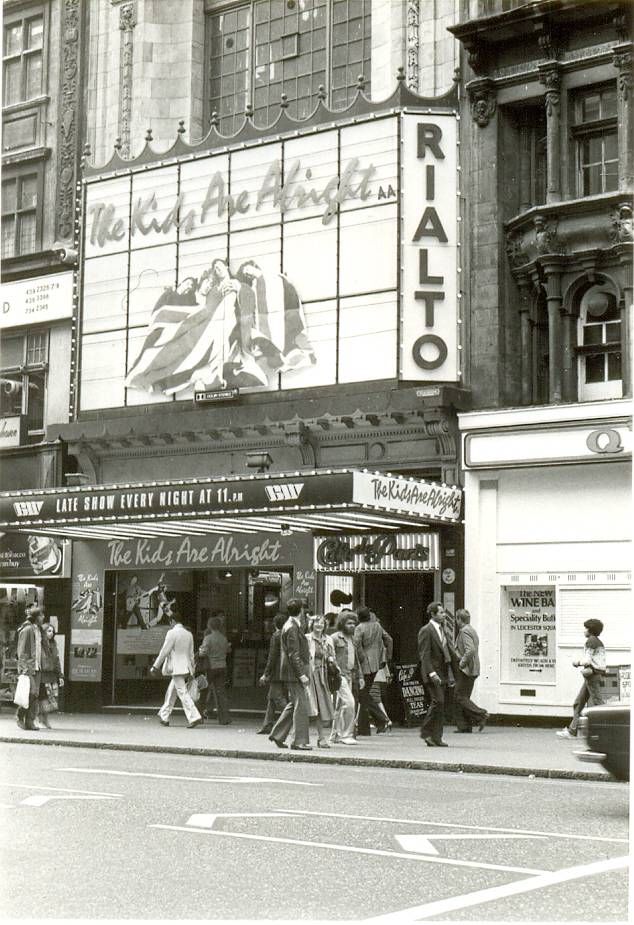 The Kids Are Alright film, Rialto Cinema, London (1979)
