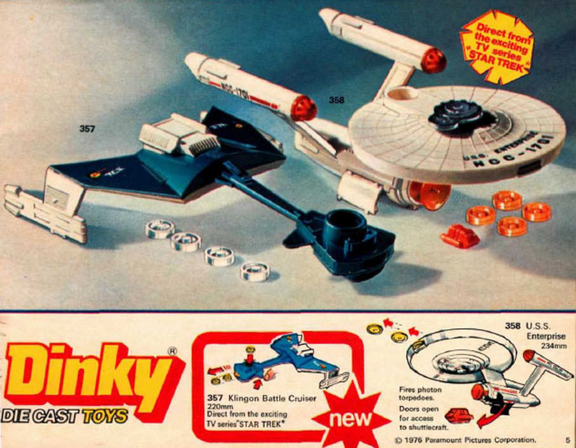 Dinky best sale uss enterprise