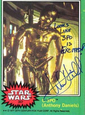 mark hamill trading cards