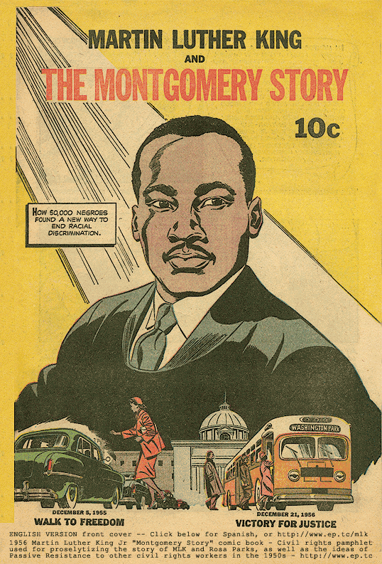 montgomery story martin luther king comic