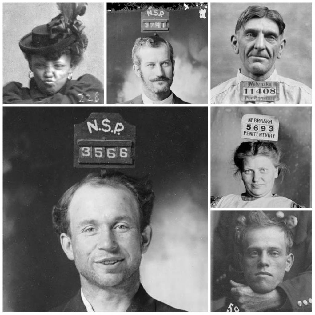 Nebraska mug shots 19th century