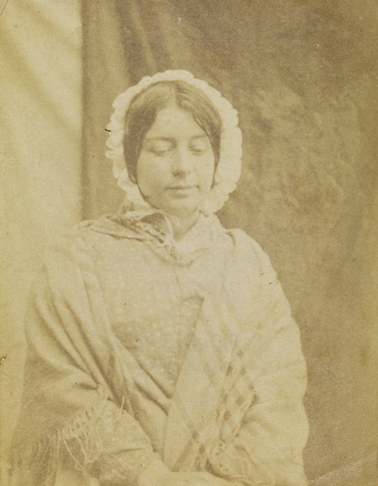 Portrait of a patient from Surrey County Asylum, no. 5 Creator: Dr. Hugh Welch Diamond (1808 - 1886) Date: c. 1855