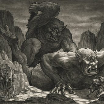 ray harryhausen art - Flashbak