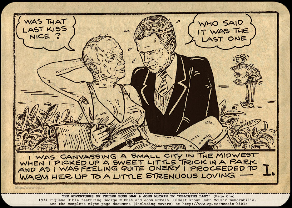 tijuana bible george bush