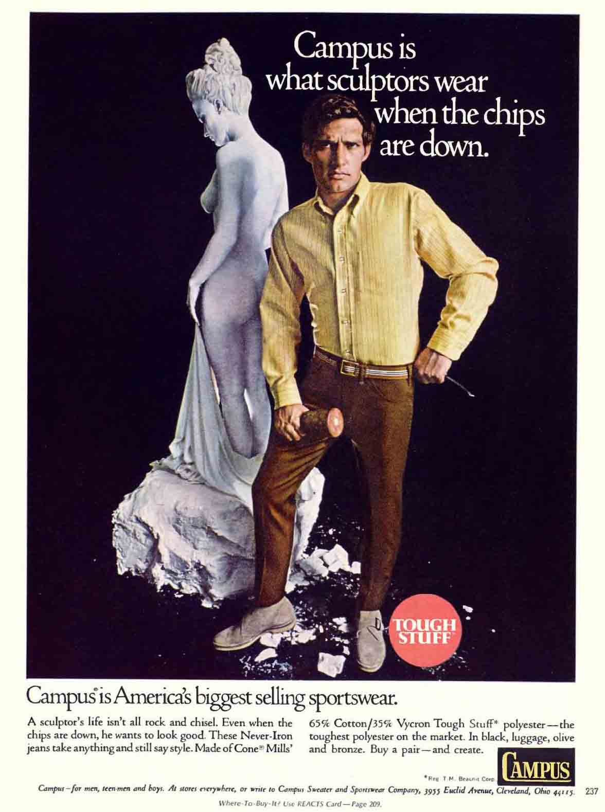 1968 mens fashion advert