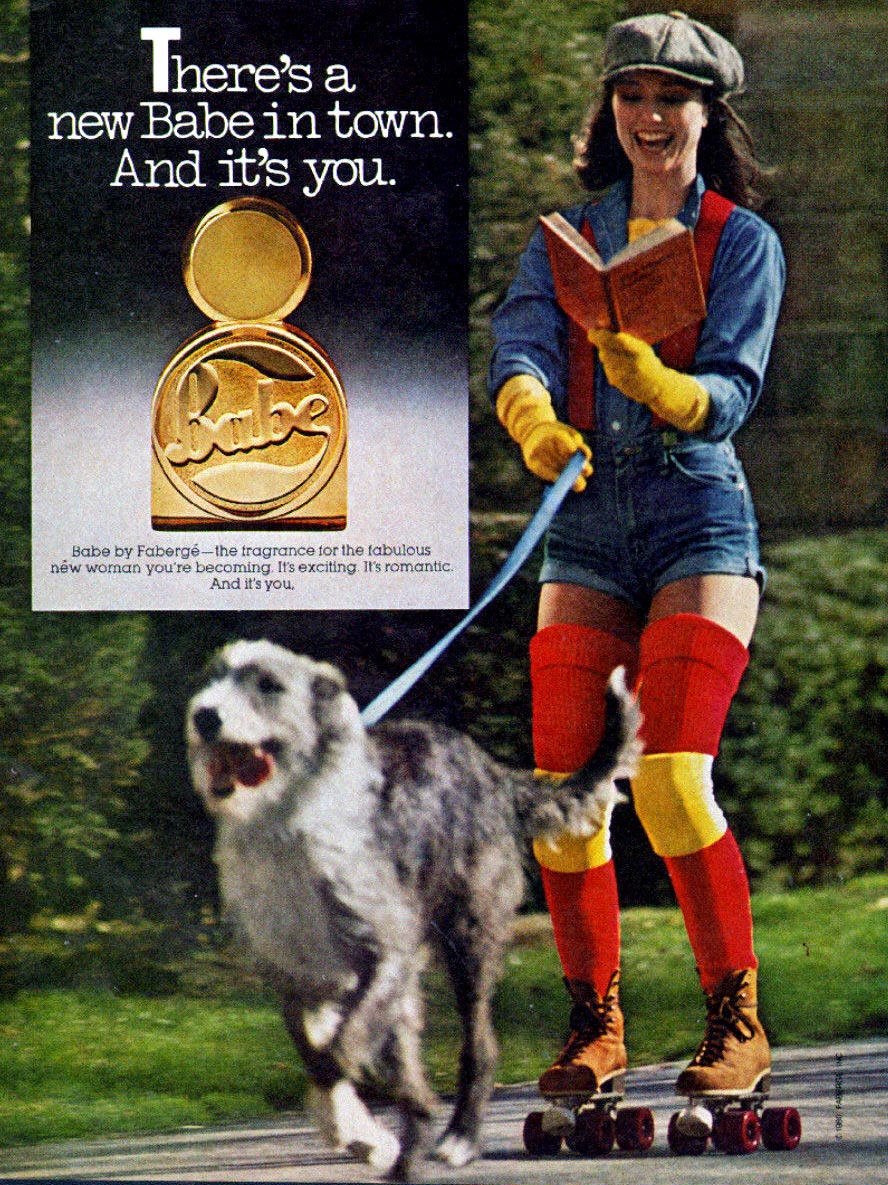 1980 perfume ad
