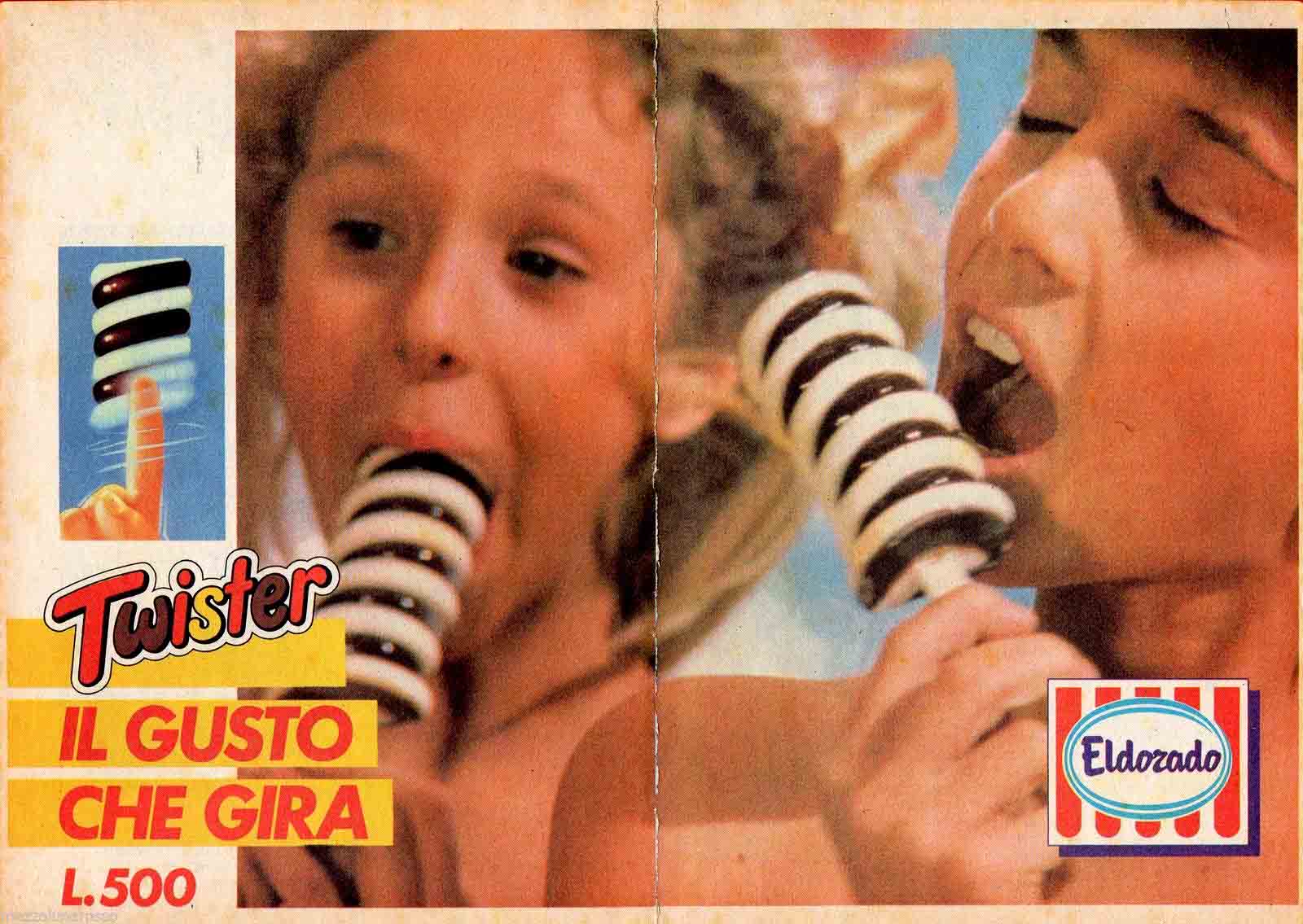 1988 vintage advert popsicle