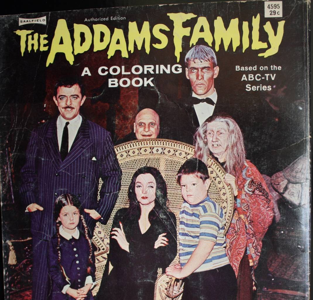 Download Addams Family Coloring Book 11 Flashbak