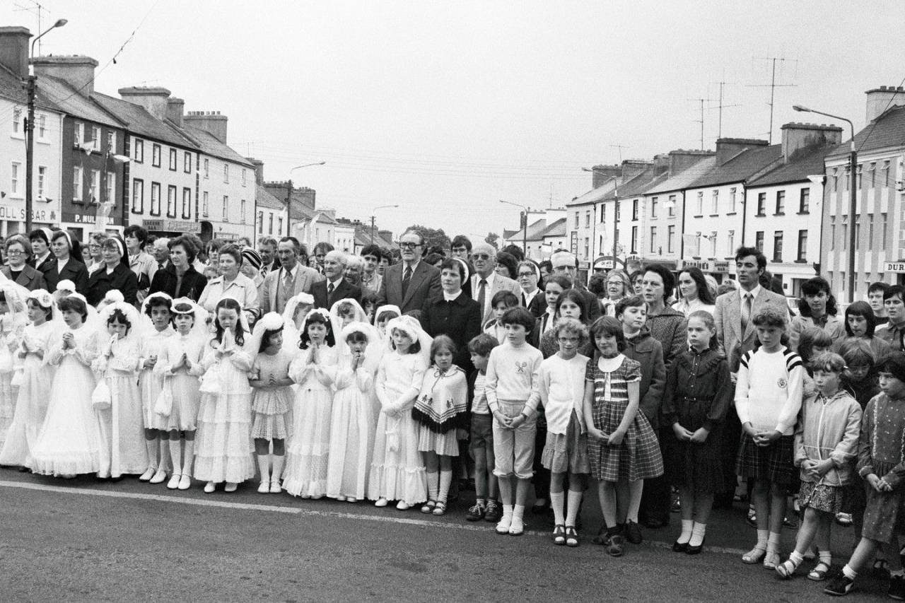Ballaghaderreen. Corpus Christi Procession. 1980.