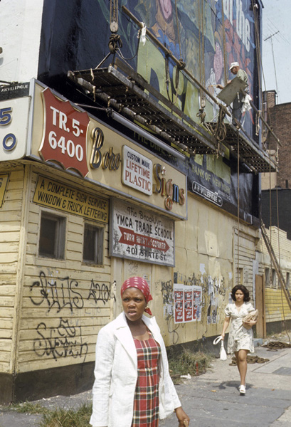 Brooklyn store front shops 1971 1970s