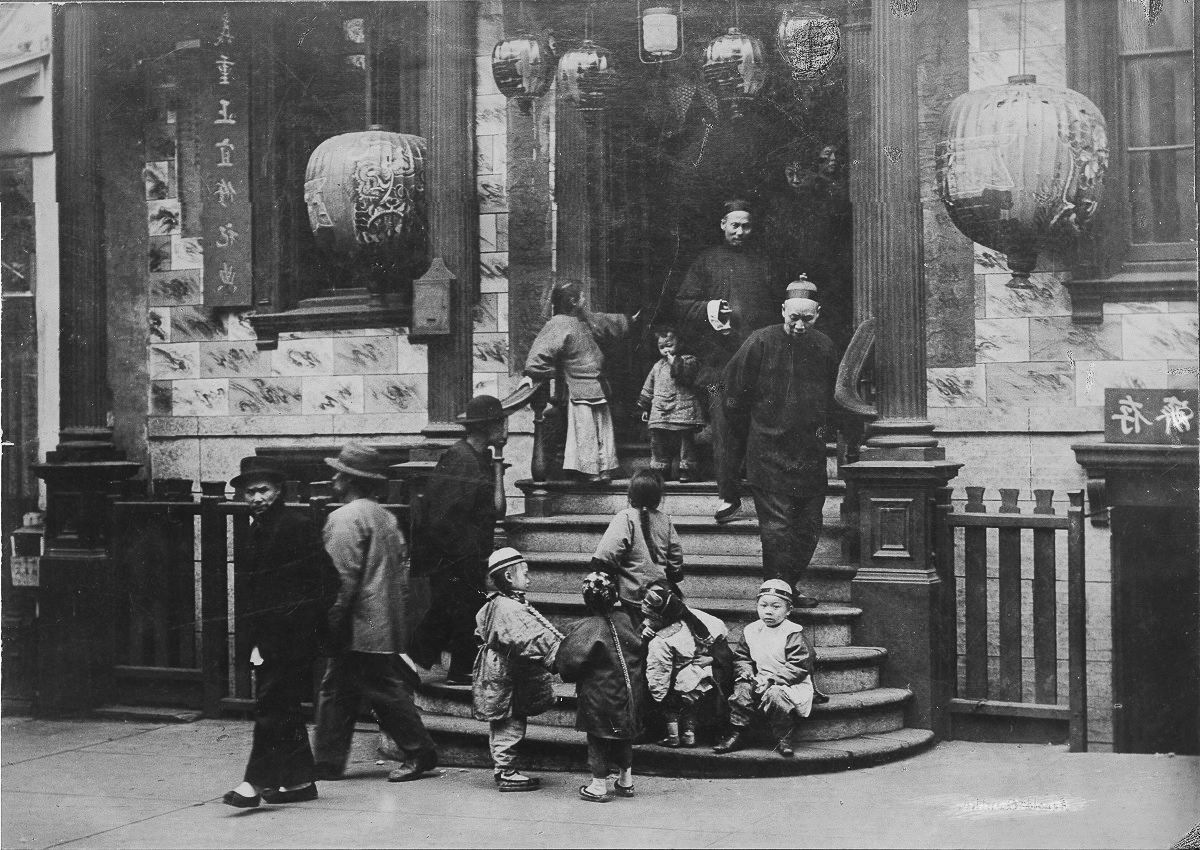Chinatown San Francisco Genthe 1900 vintagte retro