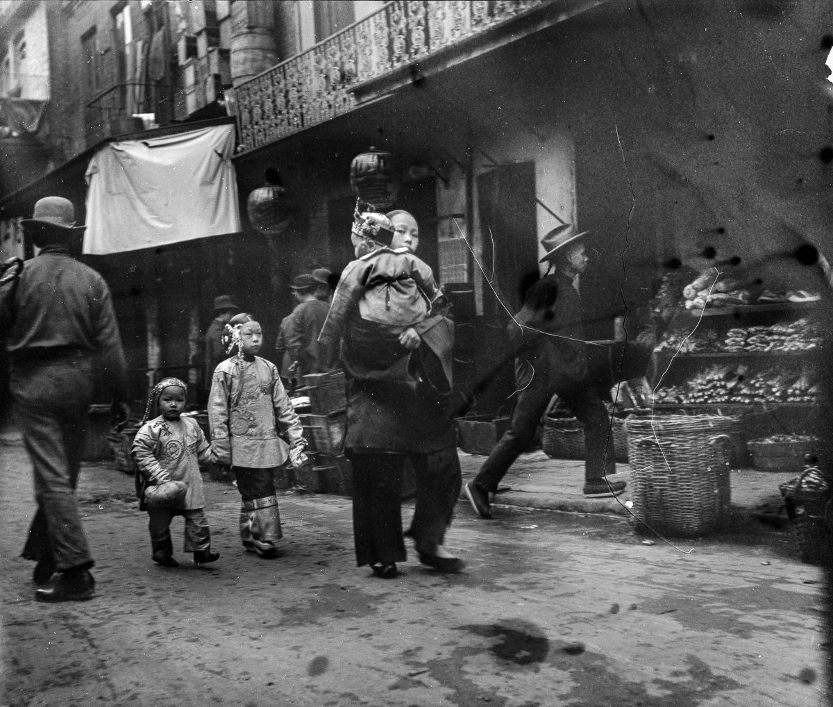 Chinatown San Francisco Genthe 1900 vintage retro