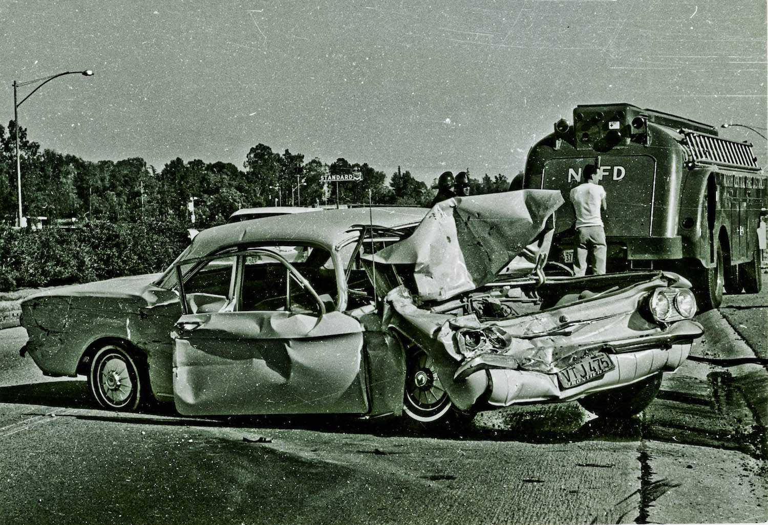 Old Auto Accidents in Fresno (1960 - 1966) - Flashbak