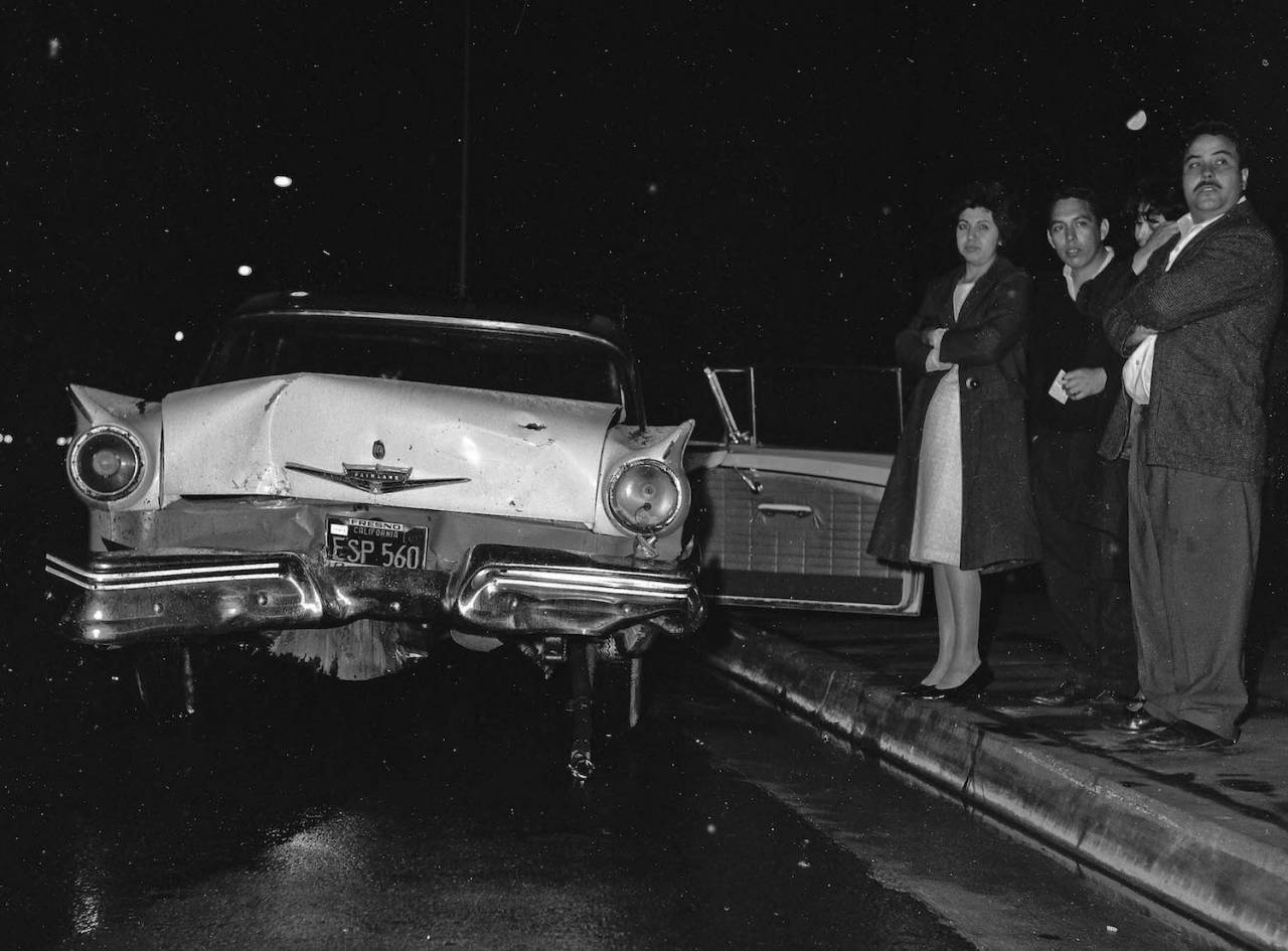 Fresno accidents automobilems cars 1960s California