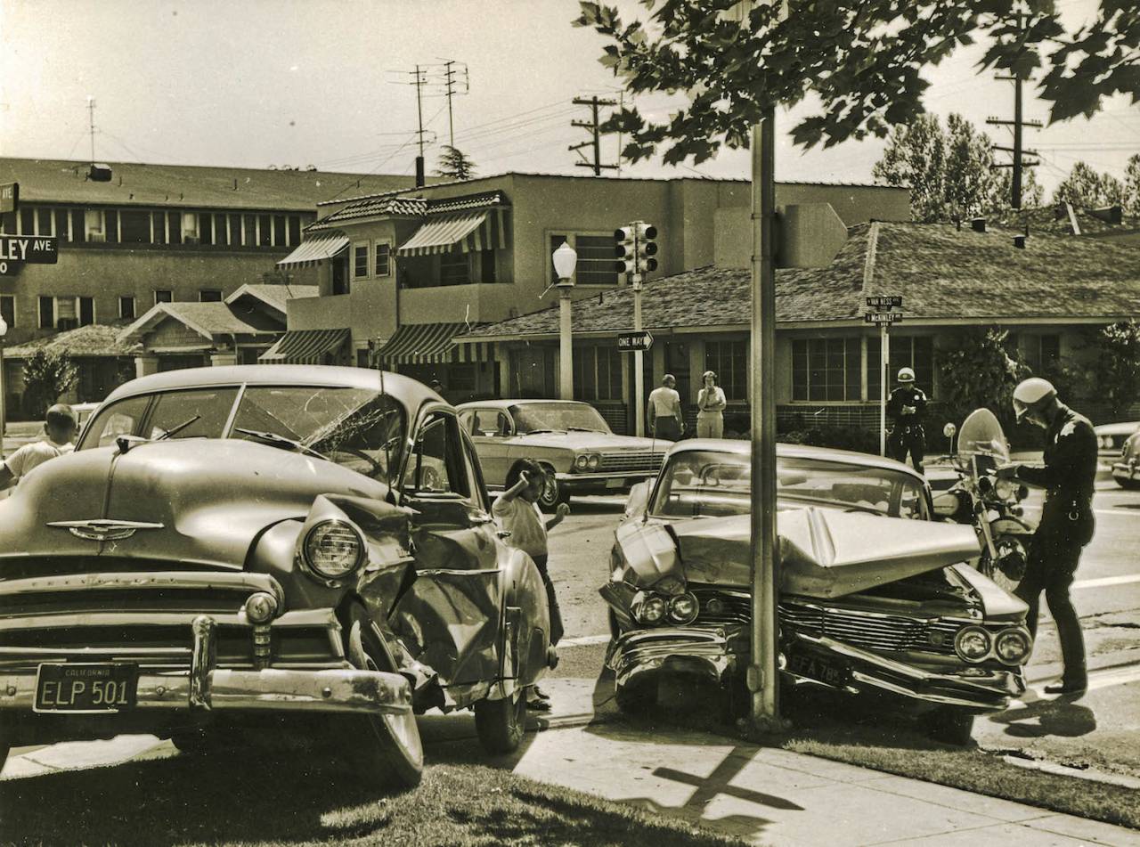 Fresno accidents automobilems cars 1960s California