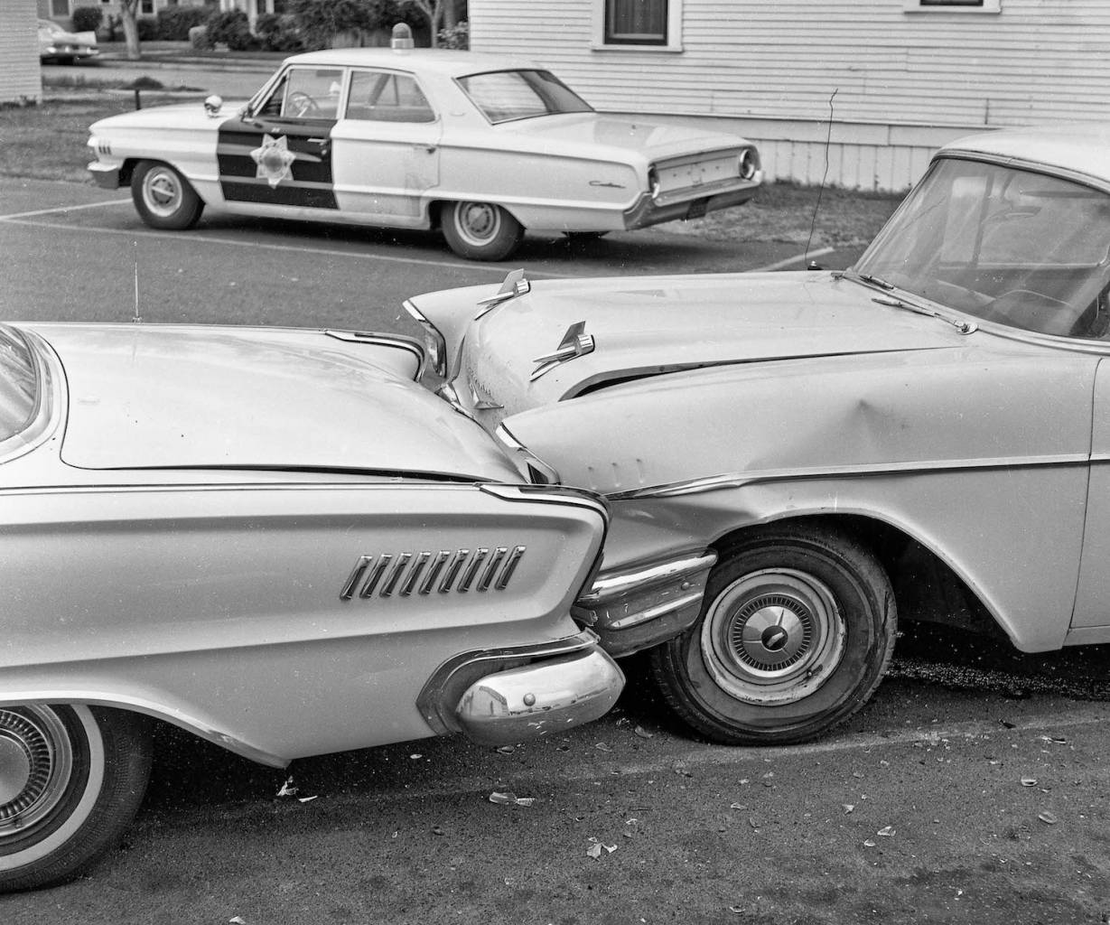 Fresno accidents automobilems cars 1960s California