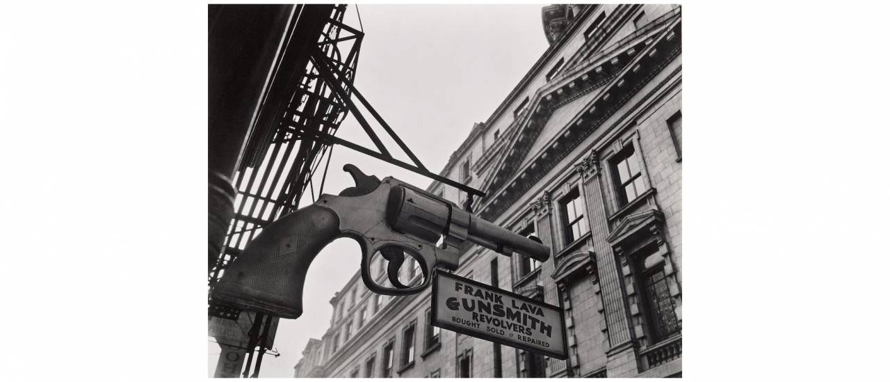 Gunsmith and Police Department, 6 Centre Market Place, Manhattan, 1937