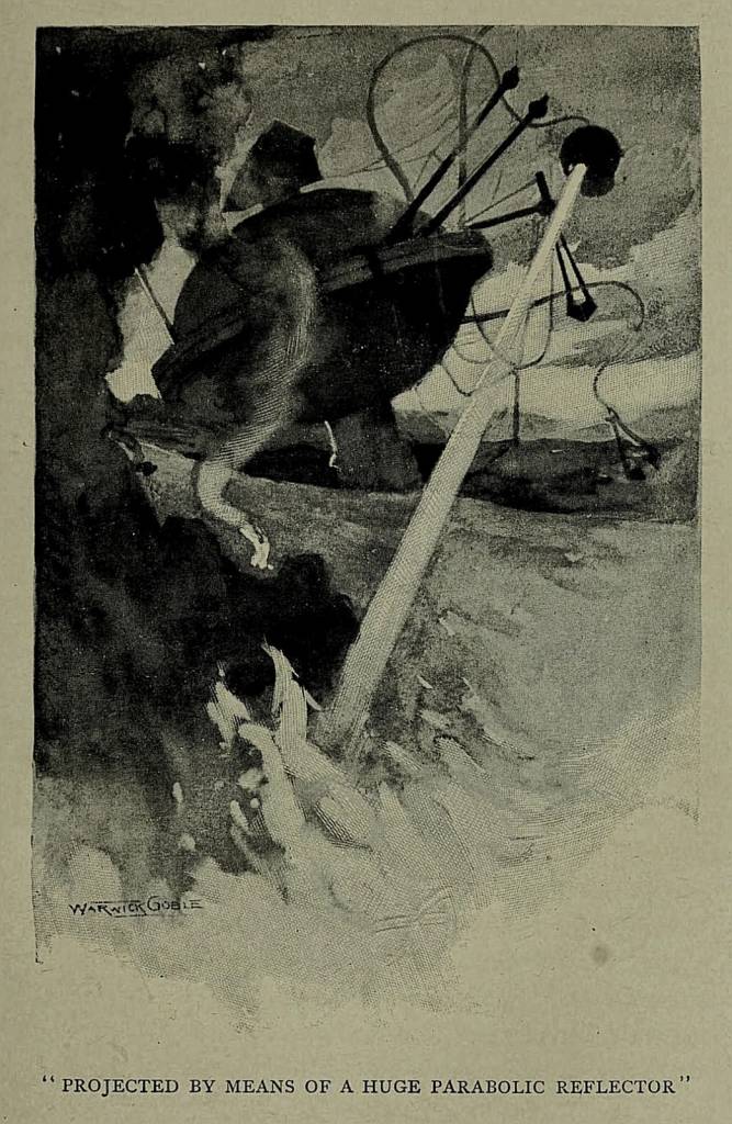H.G. Wells’ 1898 novel The War of the Worlds was first illustrated by Warwick Goble