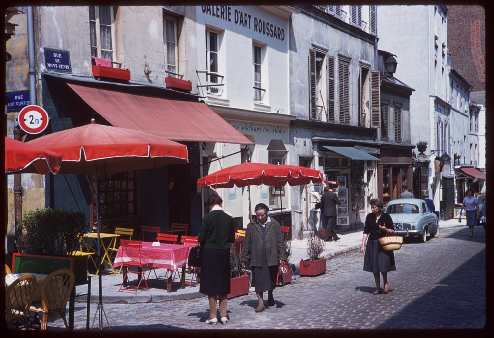 May 10, 1960. Rue Mont Genis Montmartre