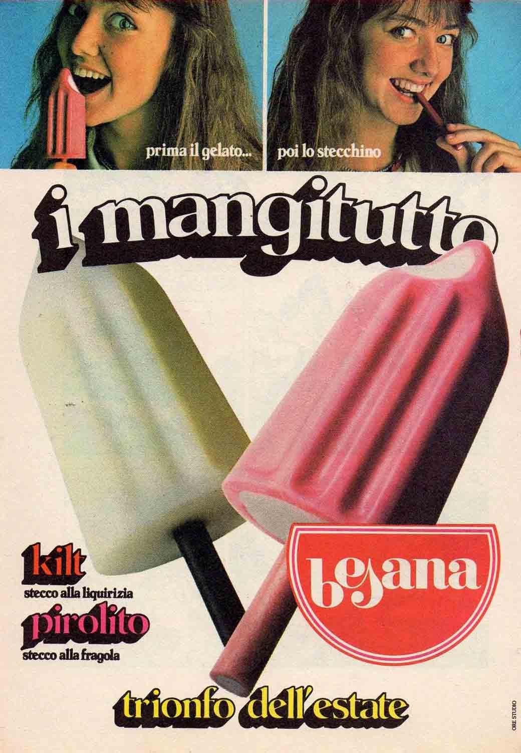 vintage popsicle advert