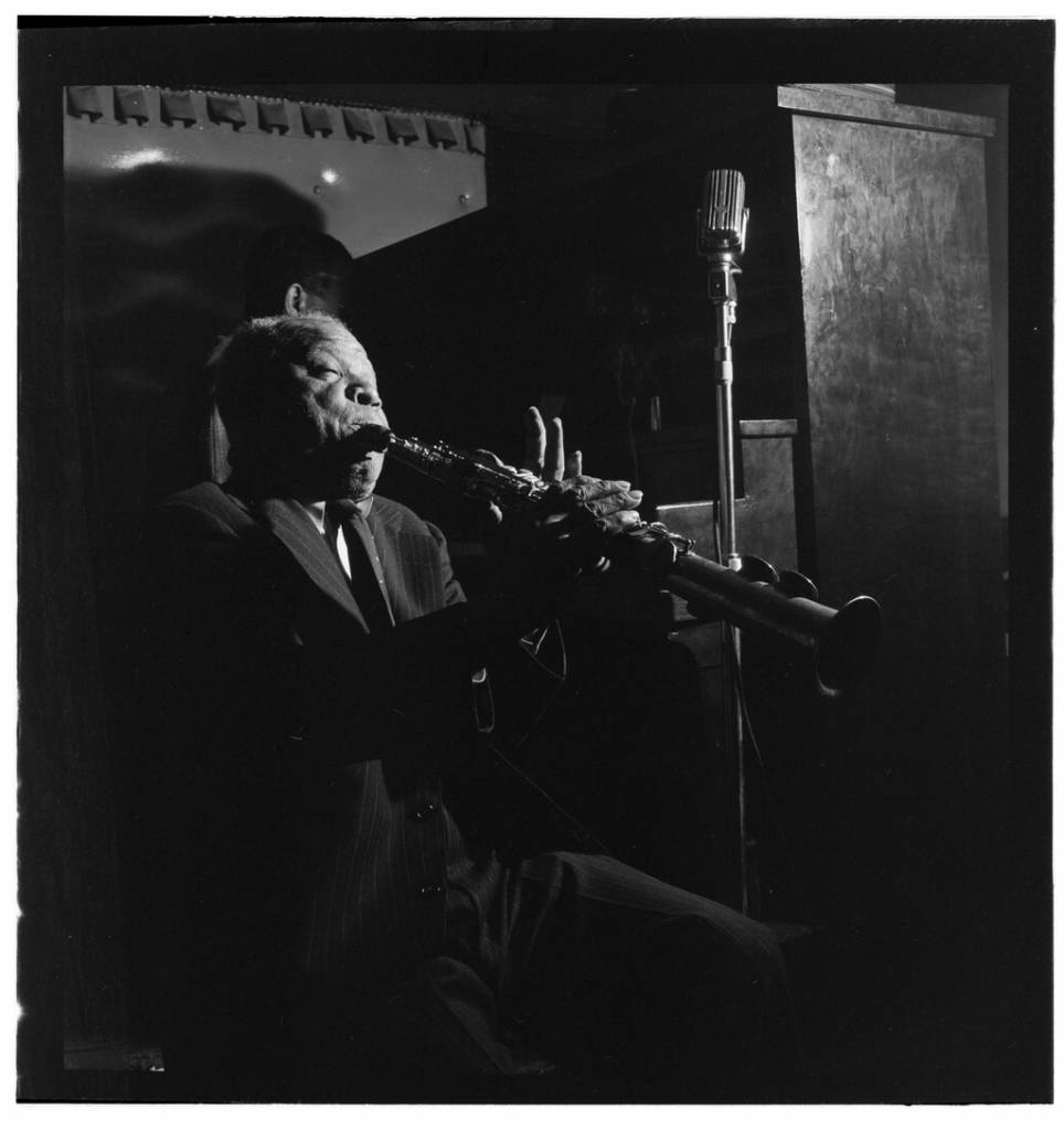 Portrait of Sidney Bechet, Jimmy Ryan's (Club), New York, N.Y., ca. June 1947