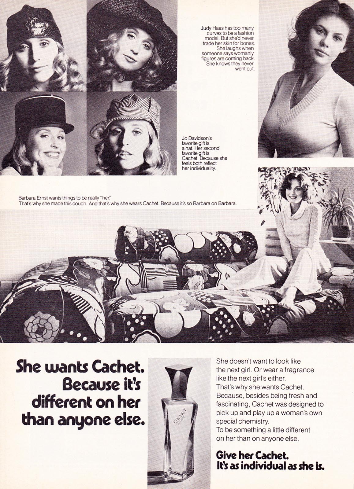 vintage perfume advert