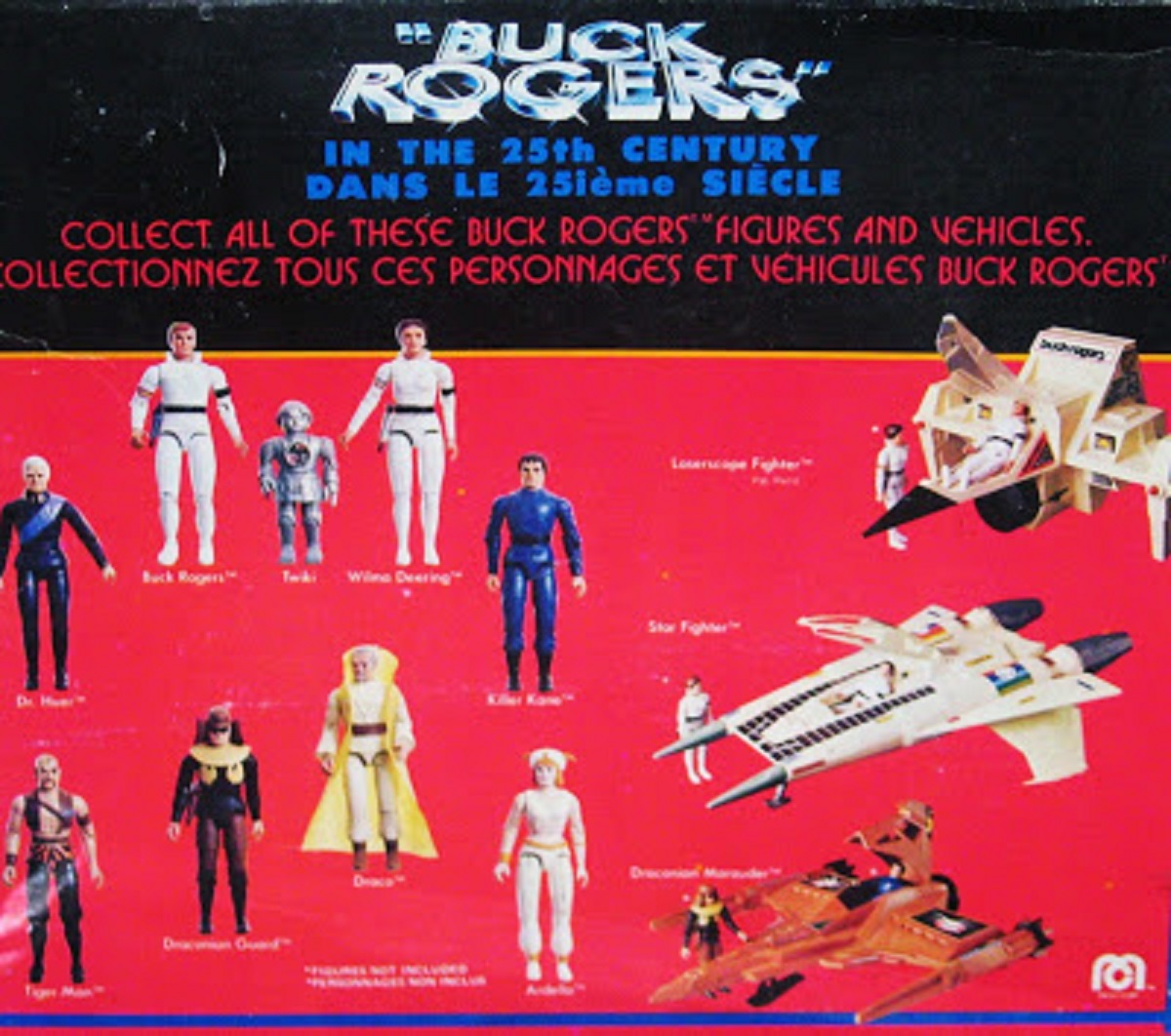 Buck rogers hot sale action figures 80s