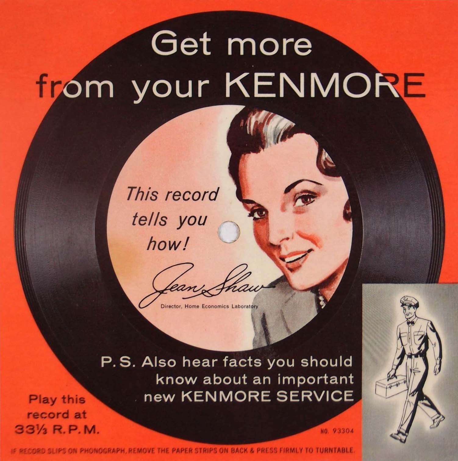 kenmore advertising album