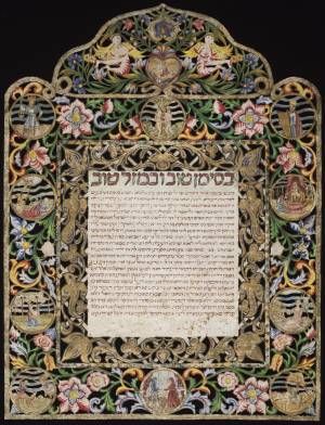 Ketubah Art: Jewish Marriage Contracts From The 17th and 18th Centuries ...